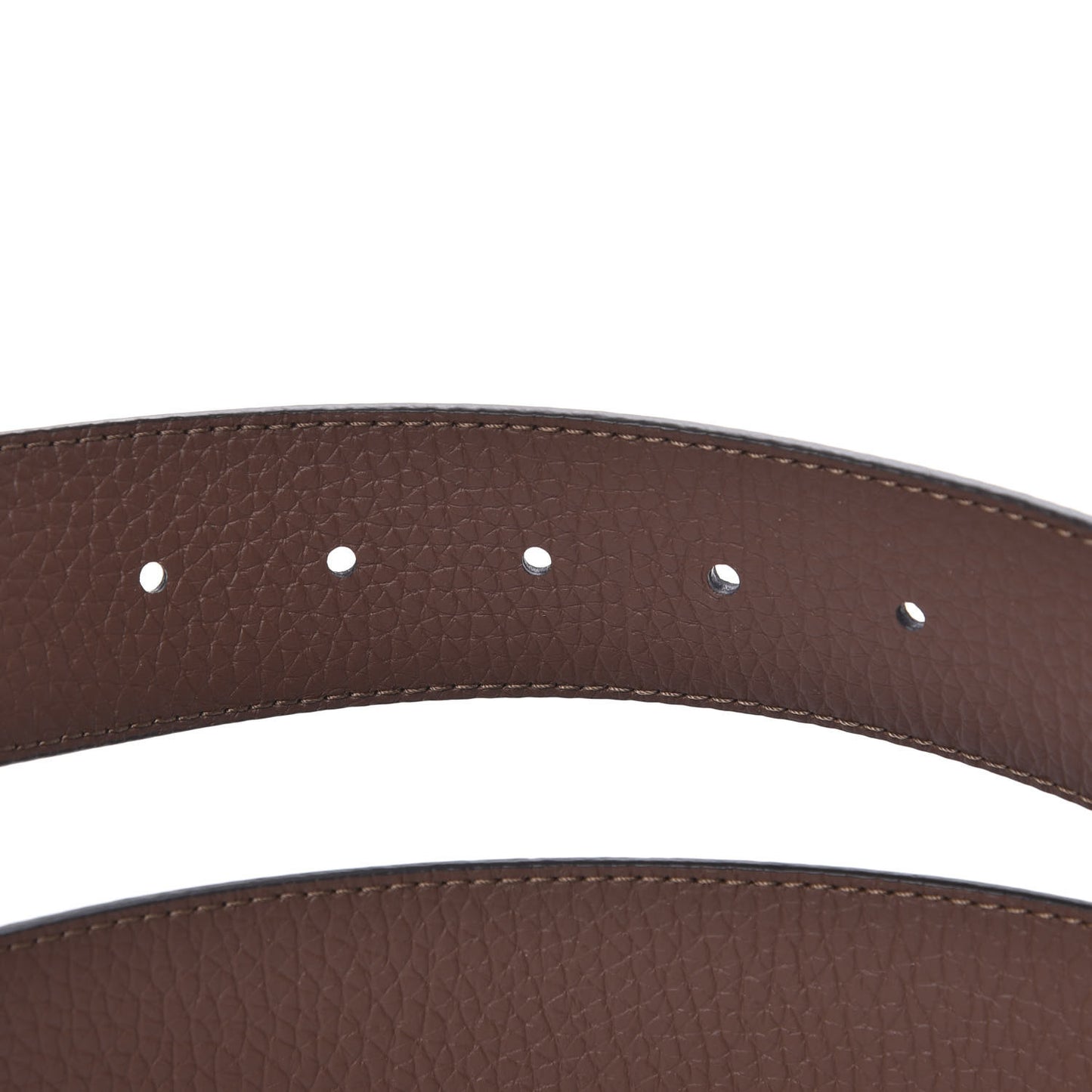 Taurillon Calfskin 40mm LV Tilt Reversible Belt 95 38 Navy Cognac