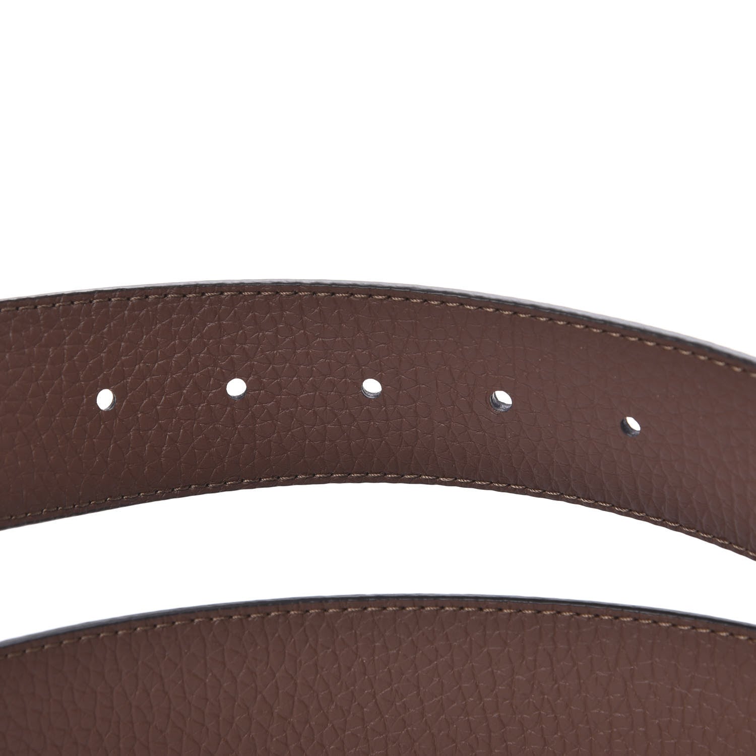 Louis Vuitton Taurillon Calfskin 40mm LV Tilt Reversible Belt 95 38 Navy Cognac 4 of 5