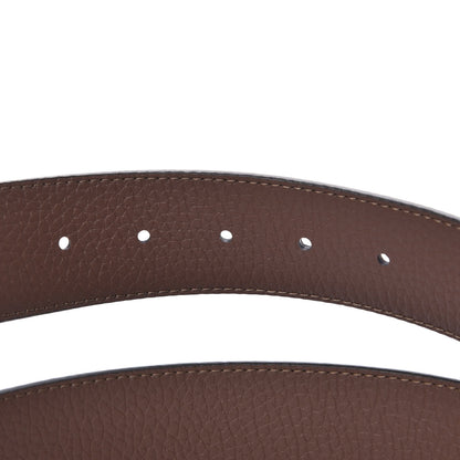 Louis Vuitton Taurillon Calfskin 40mm LV Tilt Reversible Belt 95 38 Navy Cognac 4 of 5