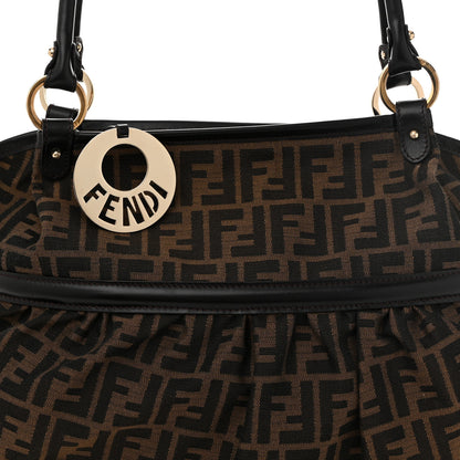 Fendi Zucca Large Chef Shopper Tote Tobacco 8 of 11