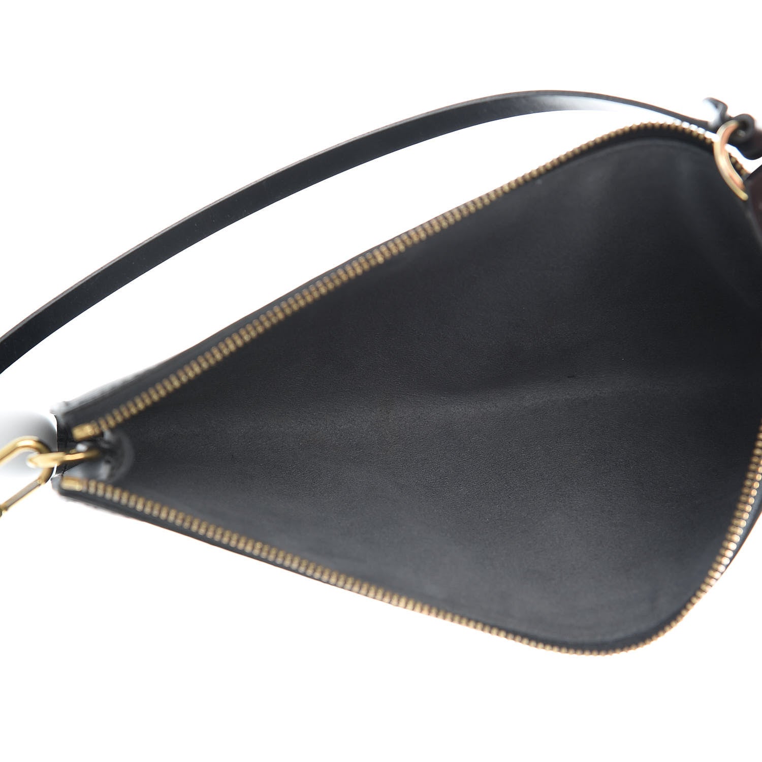 Louis Vuitton Epi Pochette Accessories 24 Black 5 of 10