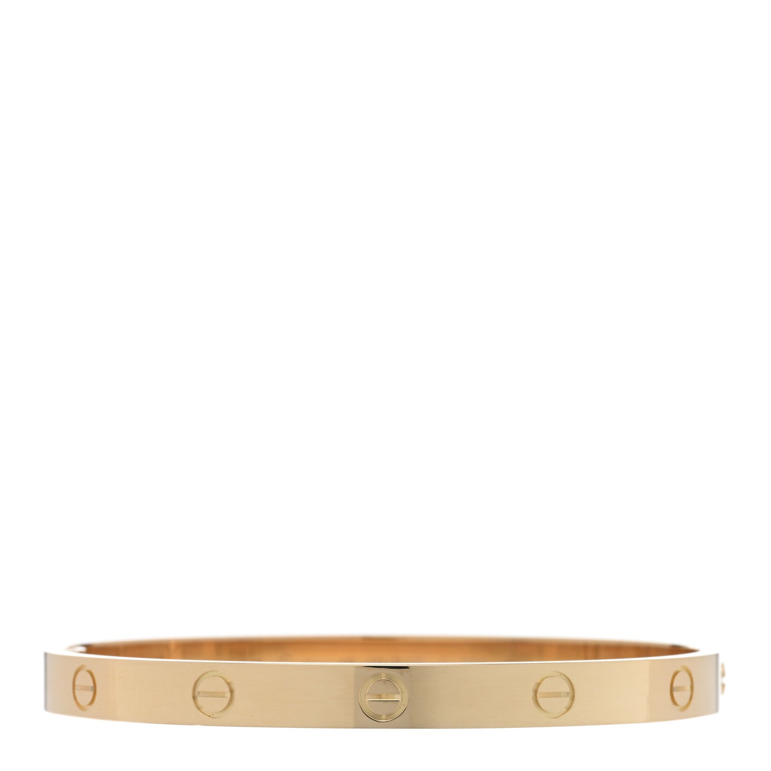 Cartier 18K Yellow Gold LOVE Bracelet 19 1 of 7