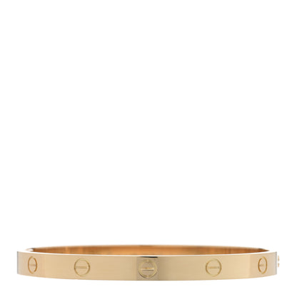 Cartier 18K Yellow Gold LOVE Bracelet 19 1 of 7
