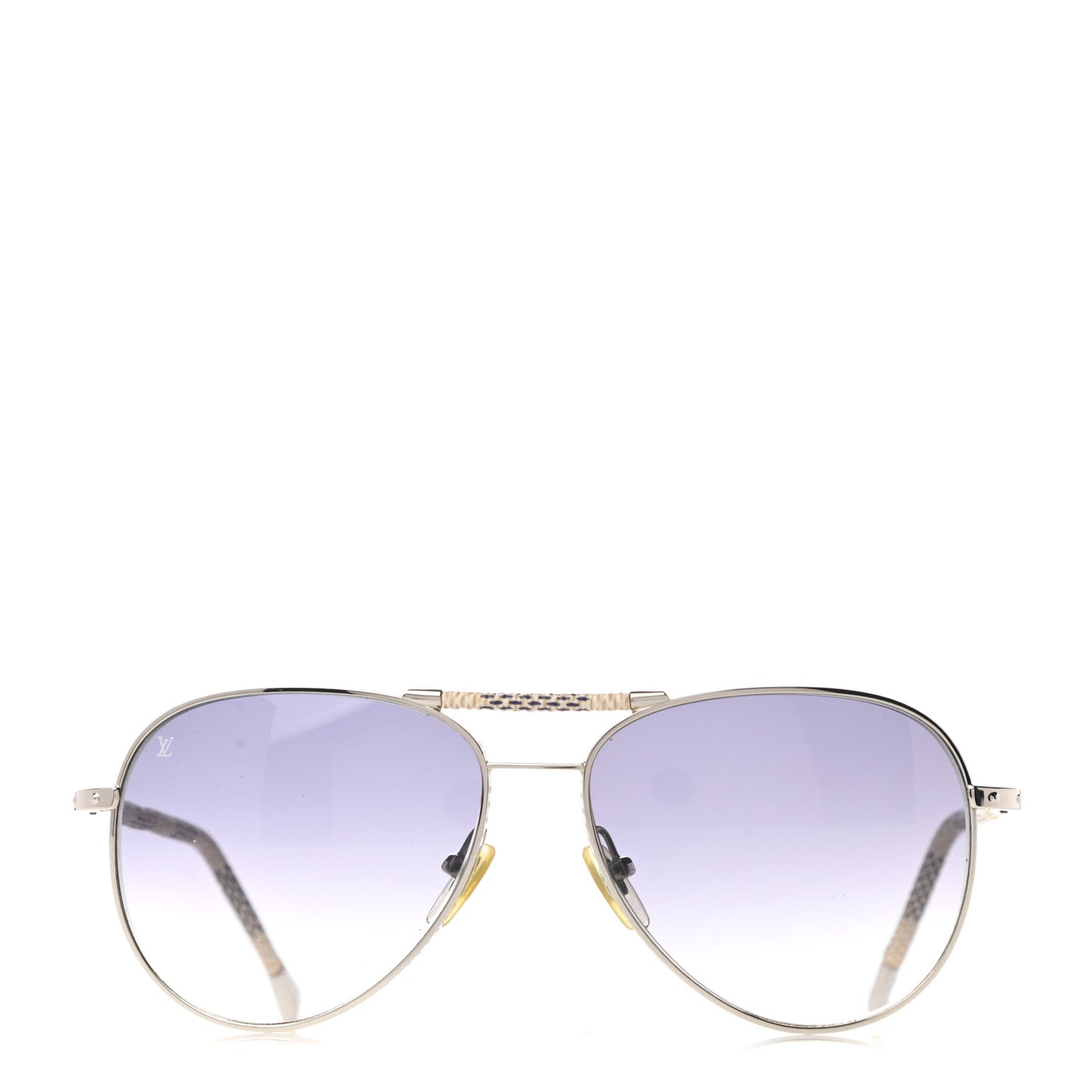 Damier Azur Conspiration Pilote Aviator Sunglasses Z0203U