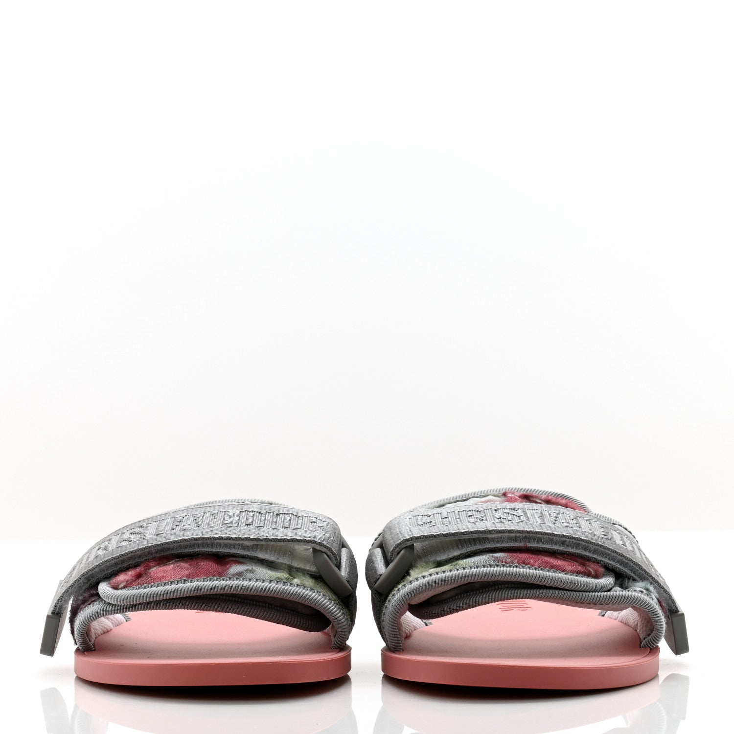 Christian Dior Canvas Nylon Camouflage Dio(r)evolution Mule Slide Sandals 36 Willow Green 2 of 9