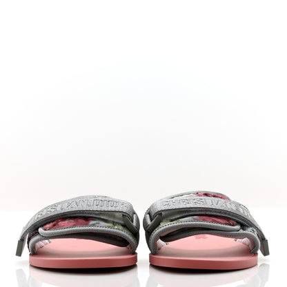 Christian Dior Canvas Nylon Camouflage Dio(r)evolution Mule Slide Sandals 36 Willow Green 2 of 9