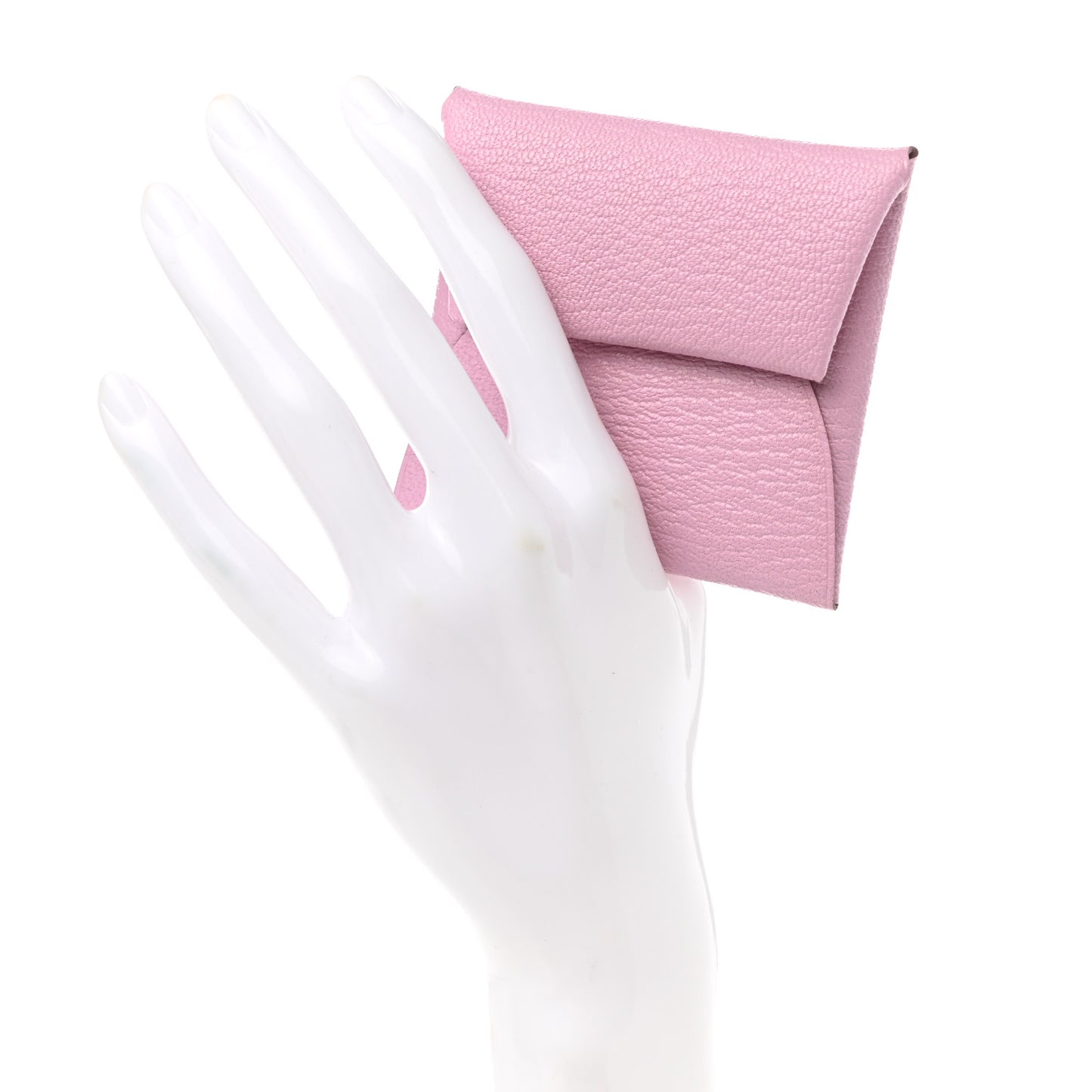 Chevre Mysore Bastia Coin Purse Mauve Sylvestre