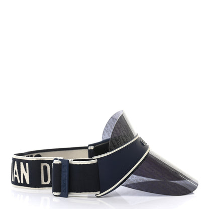 Christian Dior Oblique DiorClub V1U Sun Visor Blue 5 of 8