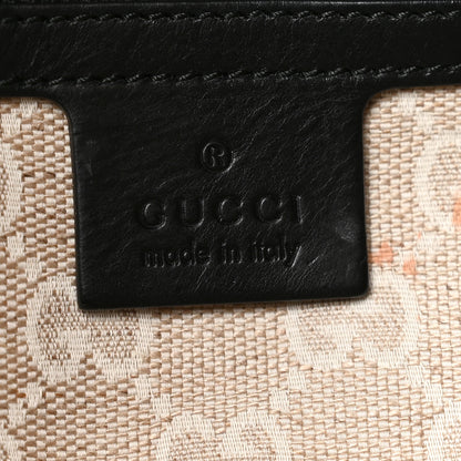 Gucci Calfskin Large Soft Stirrup Shoulder Bag Black 6 of 10