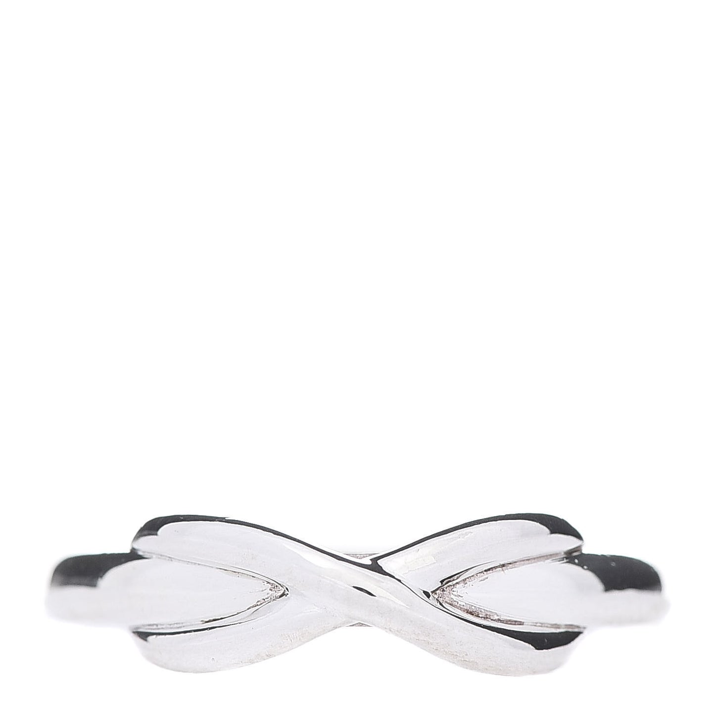 Sterling Silver Narrow Infinity Ring 56 7.5
