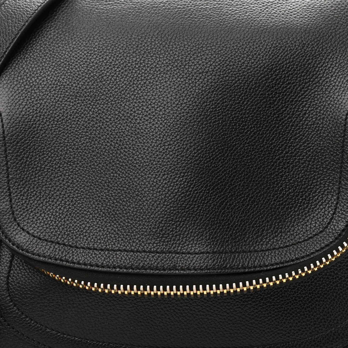 Grained Calfskin Medium Jennifer Crossbody Bag Black
