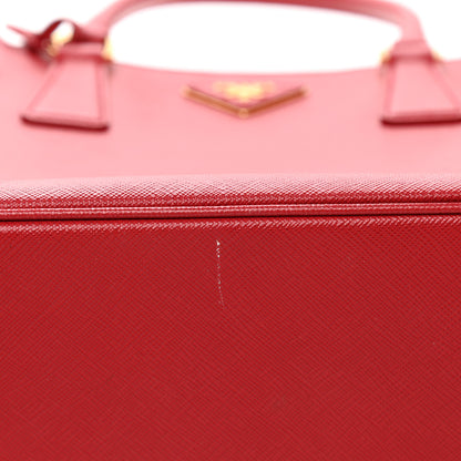 Prada Saffiano Medium Galleria Double Zip Tote Fuoco 20 of 25