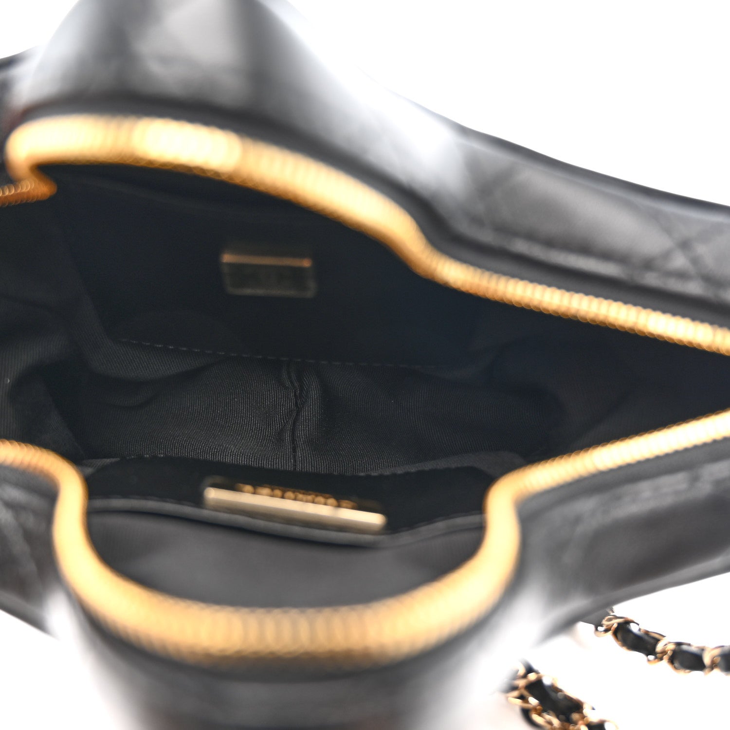 Chanel Lambskin Quilted Walk of Fame Star Bag Black 5 of 11