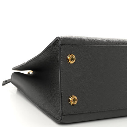 Louis Vuitton Taurillon City Steamer MM Gris 8 of 9