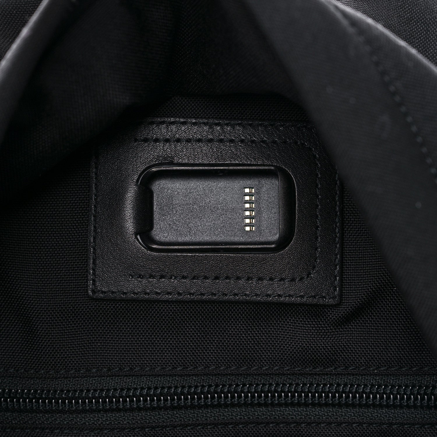 Saint Laurent X GOOGLE Canvas Cit-E Jacquard Backpack Black 7 of 14