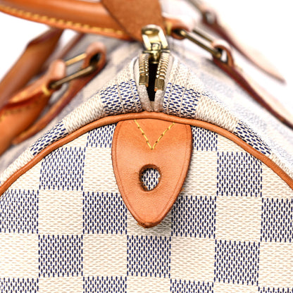Louis Vuitton Damier Azur Speedy 30 11 of 17
