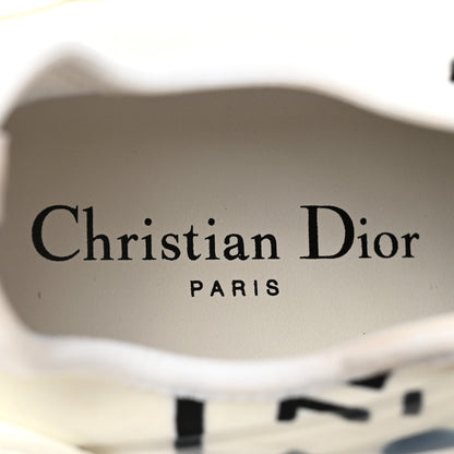 Christian Dior Neoprene Rubber Union Print Womens D-Connect Sneakers 40 Off White 8 of 21