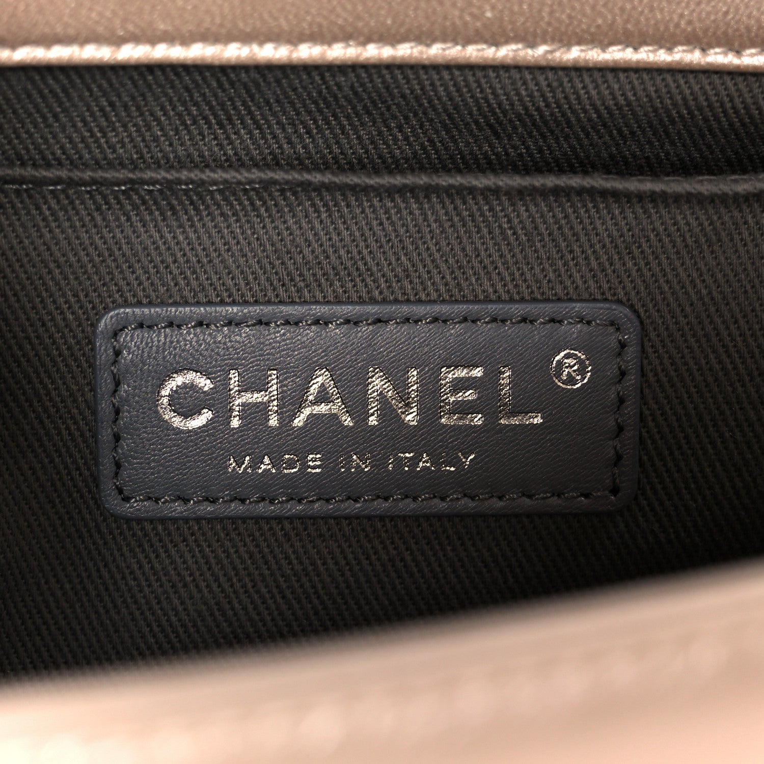 Chanel Metallic Calfskin Quilted Small Boy Flap Light Pink 6 of 10