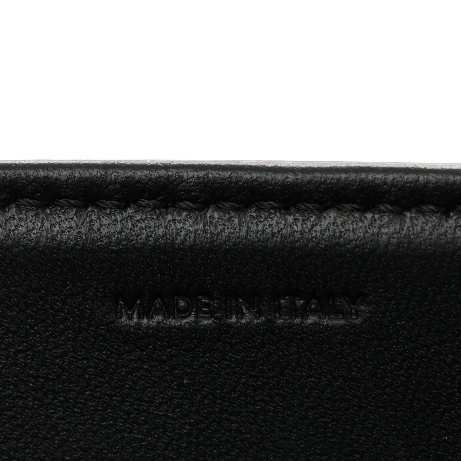 Celine Shiny Calfskin Medium Triomphe Black 7 of 10