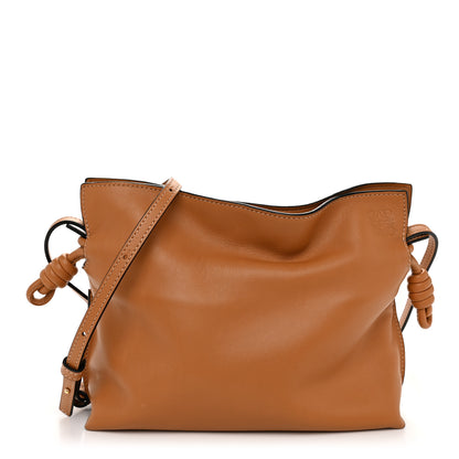 Loewe Calfskin Mini Flamenco Knot Clutch Warm Desert 1 of 9