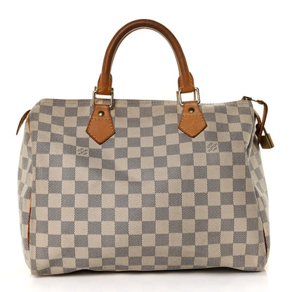 Louis Vuitton Damier Azur Speedy 30 1 of 17