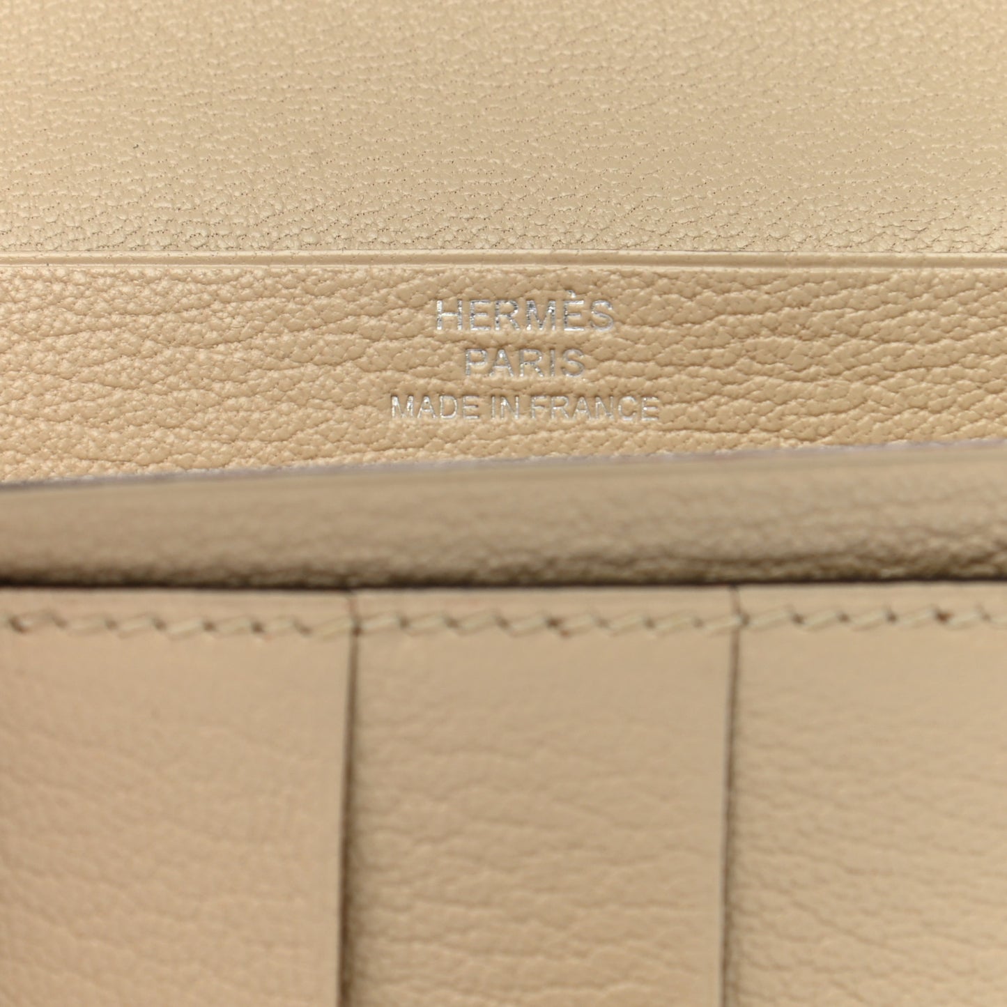 Ostrich Bearn Gusset Wallet Parchemin