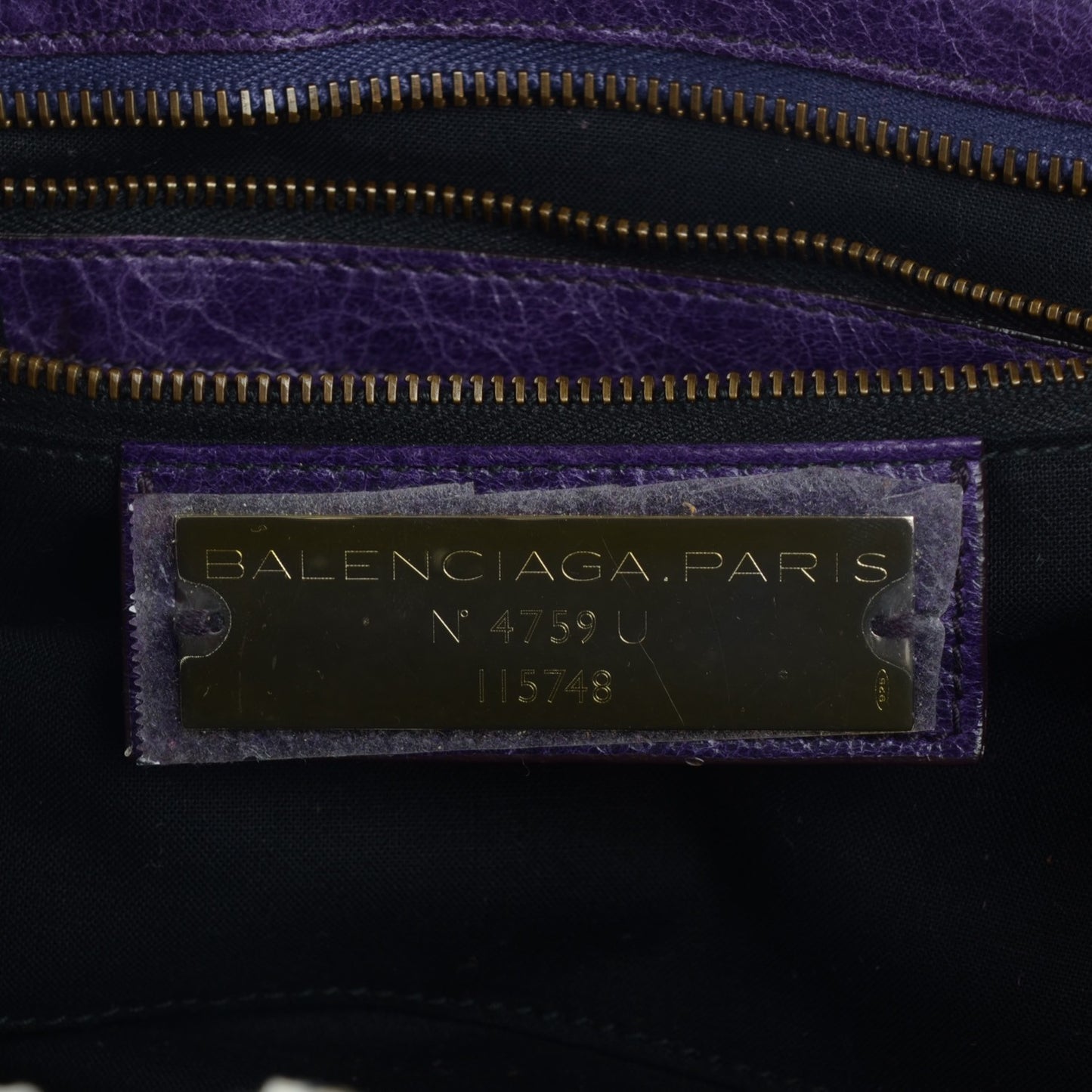 Agneau Classic Hardware City Violet