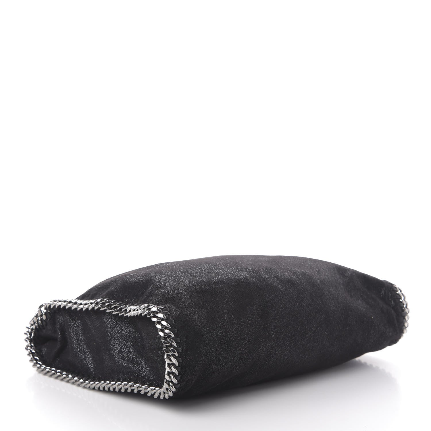 Stella McCartney Shaggy Deer Falabella Fold Over Tote Black 4 of 8