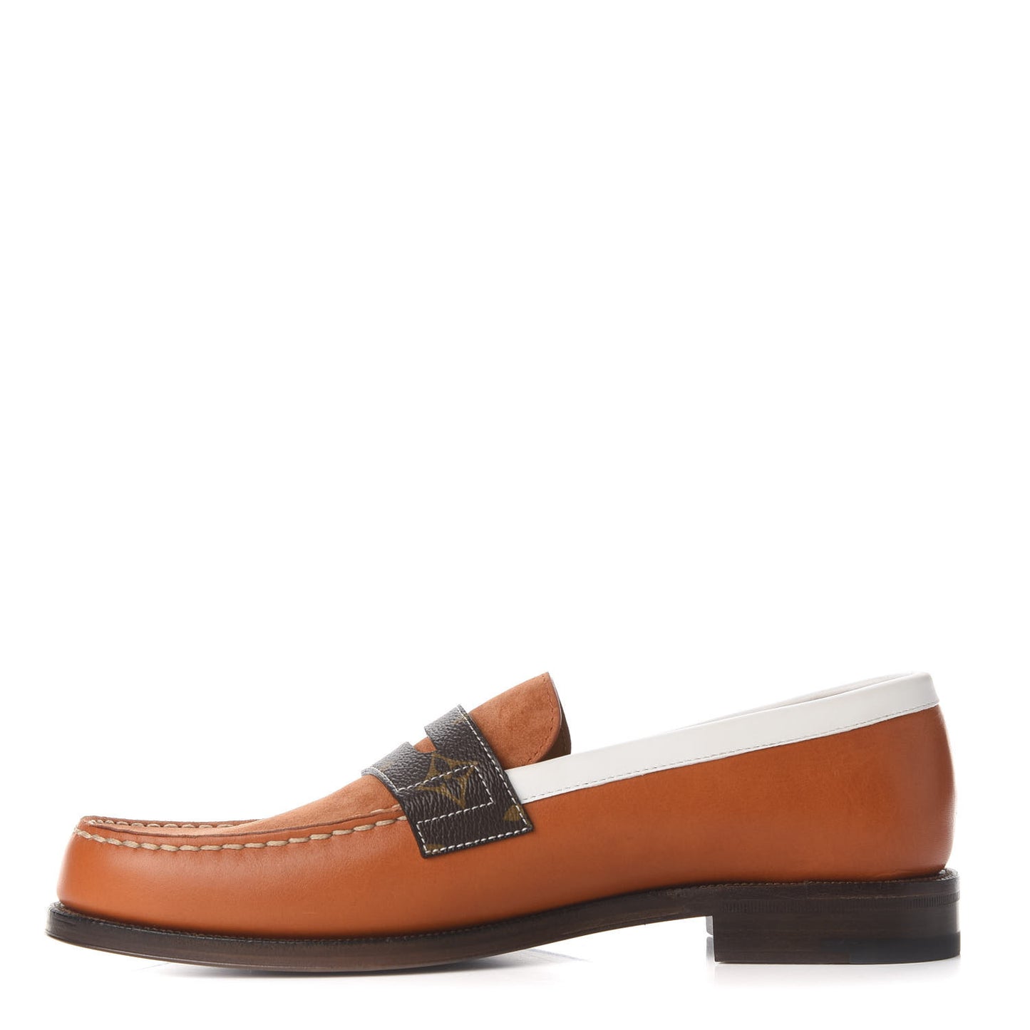 Suede Monogram Mens Sorbonne Loafers 10