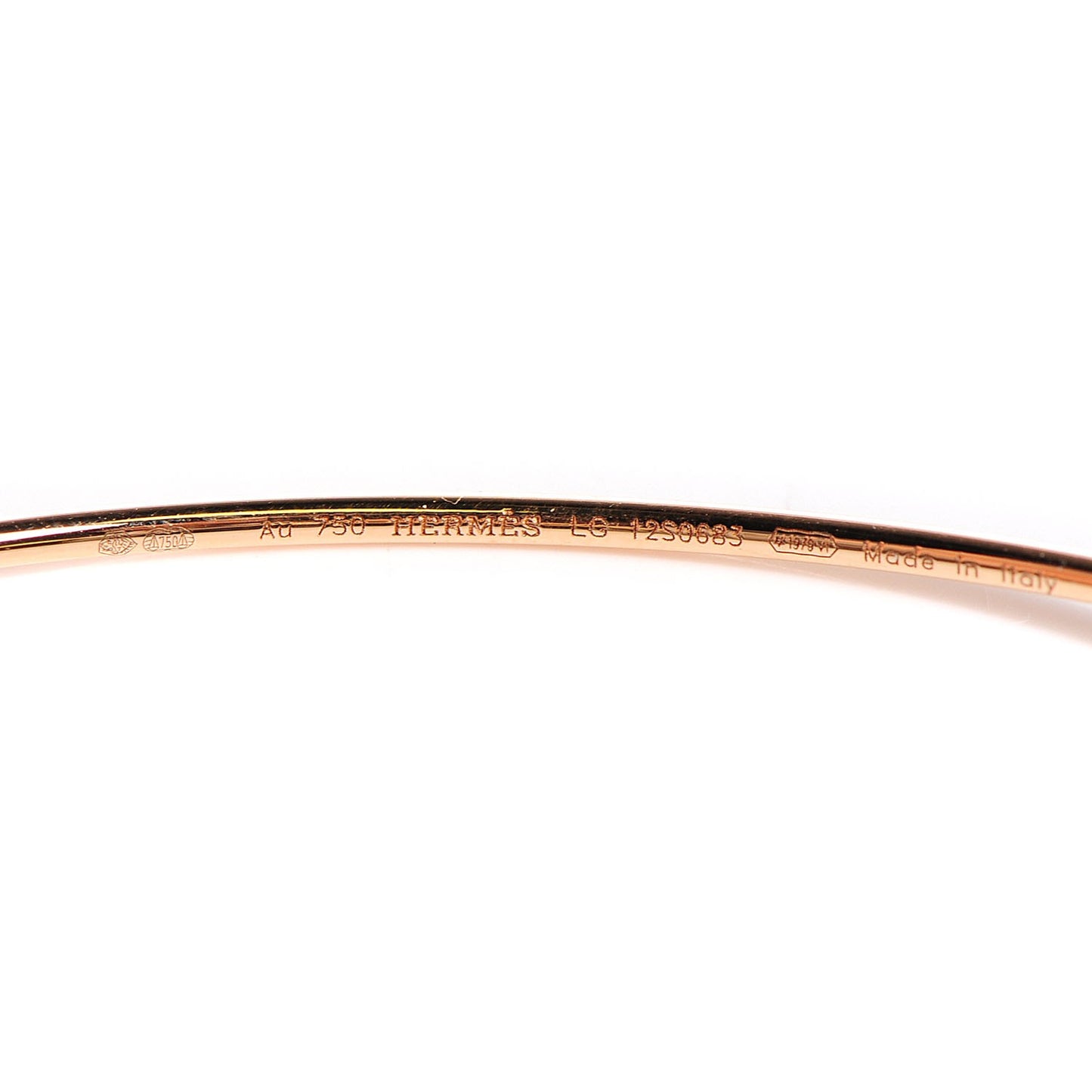 18K Rose Gold PM Ronde Chaine d'Ancre Bracelet LG