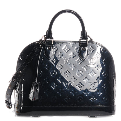 Louis Vuitton Vernis Alma PM Noir Magnetique 1 of 7