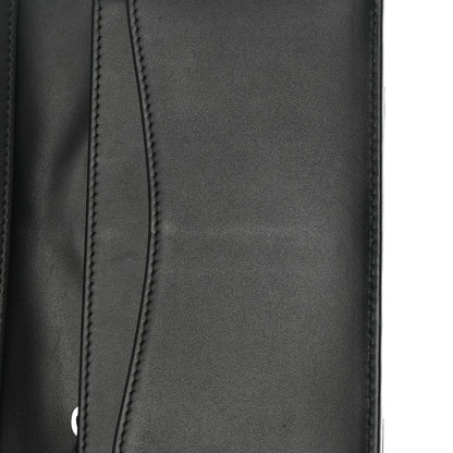 Chanel Patent Calfskin Quilted Yen Wallet Black 10 of 11