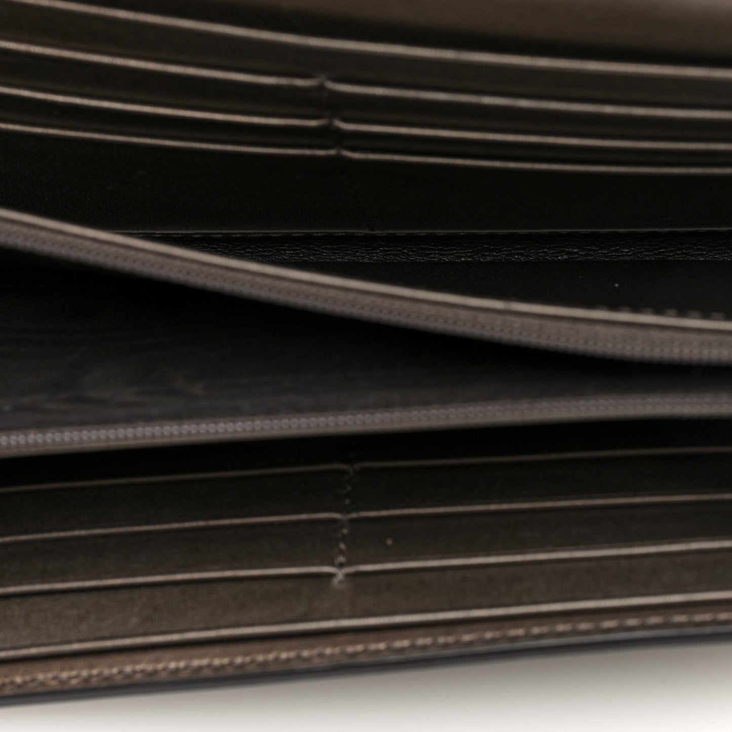 Shine Microguccissima Candy Continental Wallet Silver