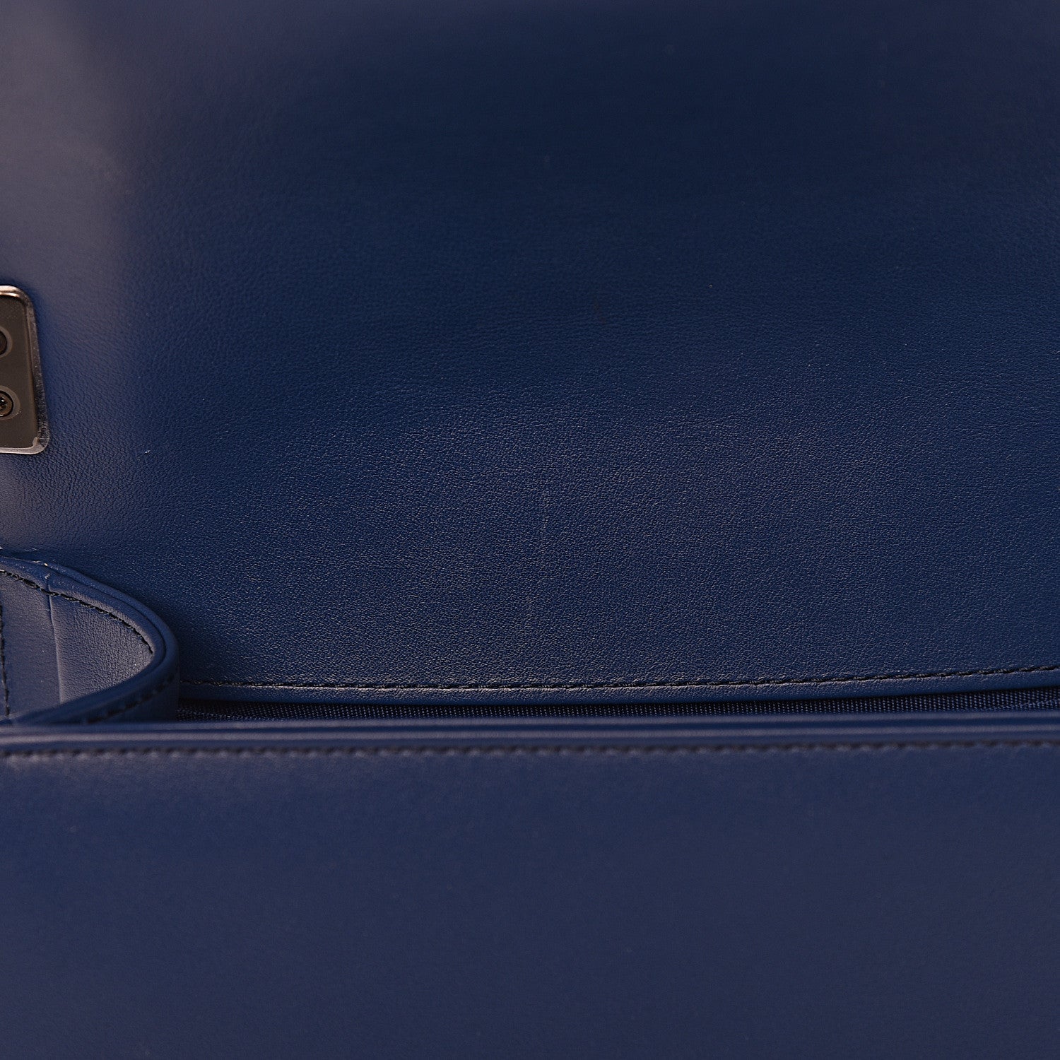 Chanel Calfskin Quilted Small Boy Flap Blue 8 of 12