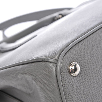 Prada Saffiano Small Galleria Double Zip Tote Marmo 12 of 13