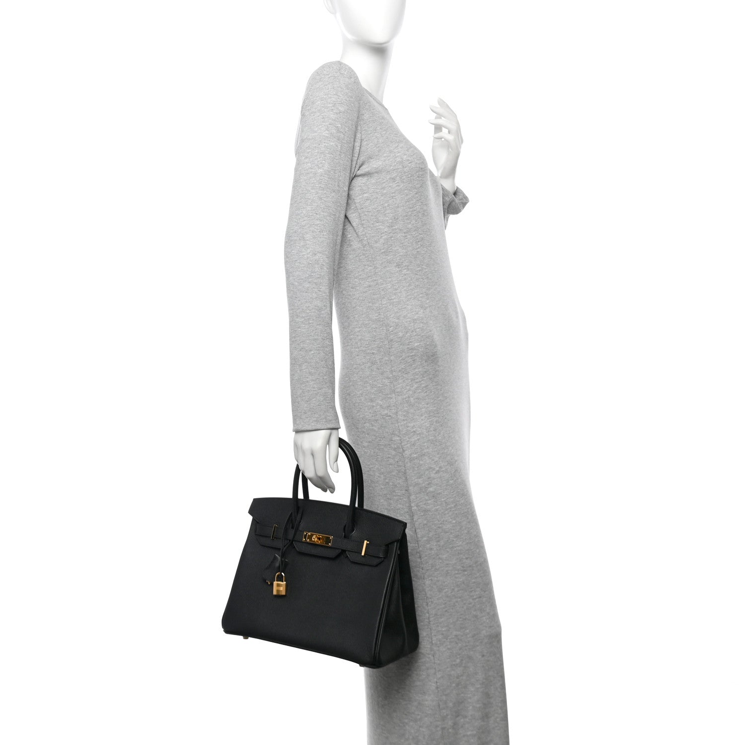 Hermes Epsom Birkin 30 Black 2 of 10