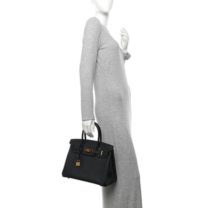 Hermes Epsom Birkin 30 Black 2 of 10