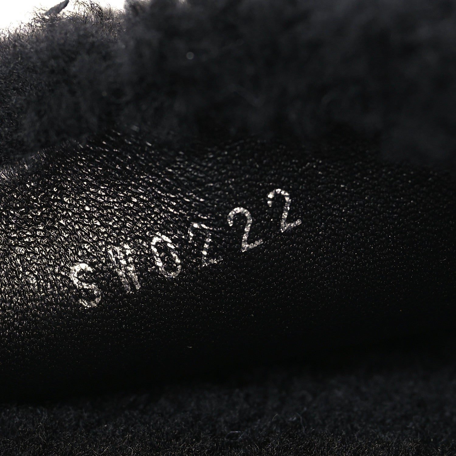 Louis Vuitton Shearling Magnetic Flat Mule 41 Black 8 of 8