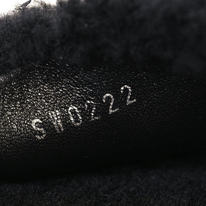 Louis Vuitton Shearling Magnetic Flat Mule 41 Black 8 of 8
