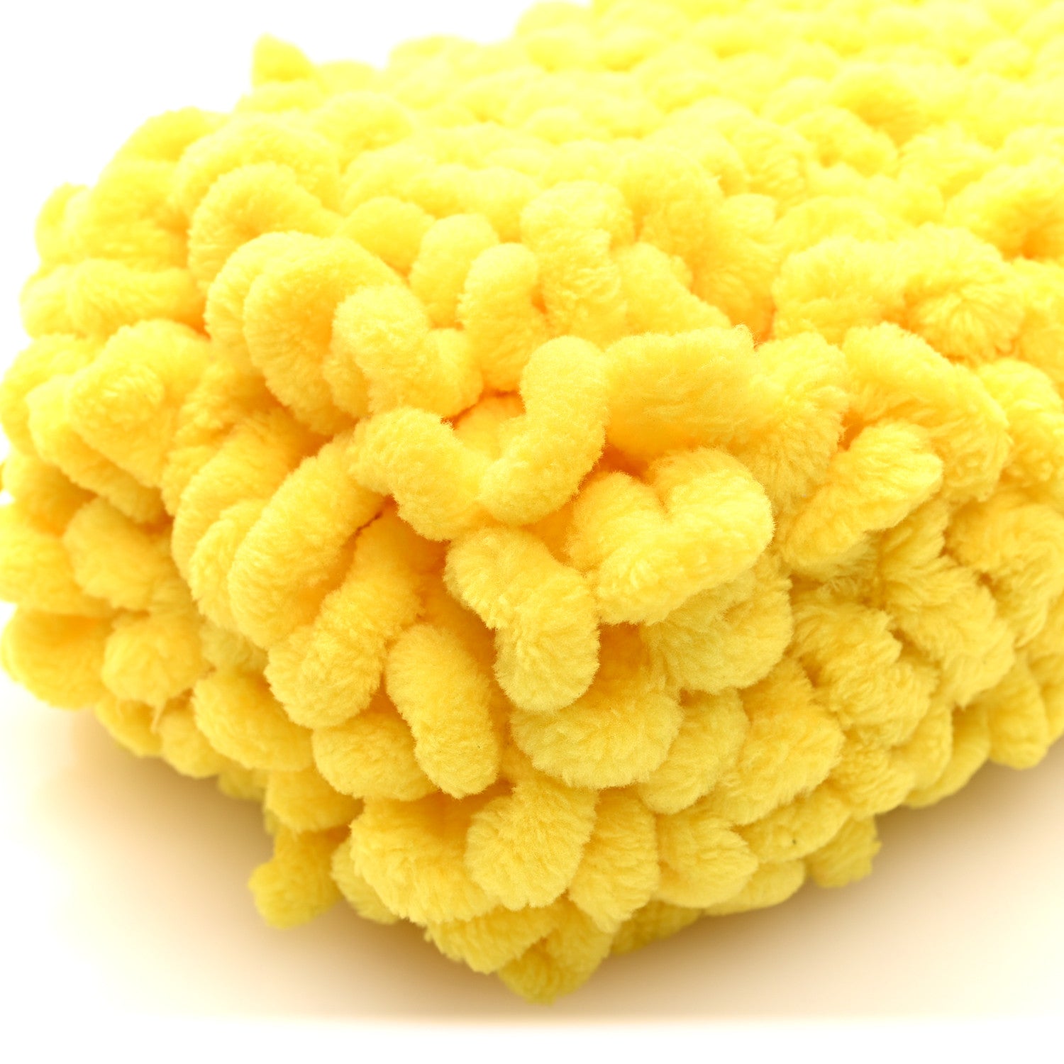 Bottega Veneta Chenille The Mini Pouch Lemon 8 of 9