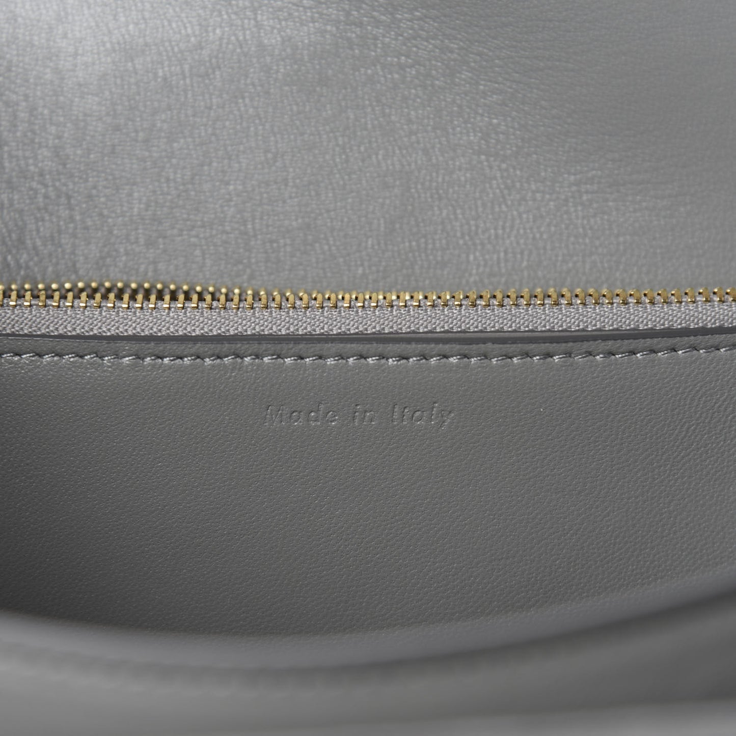 Box Calfskin Medium Classic Box Flap Bag Zinc