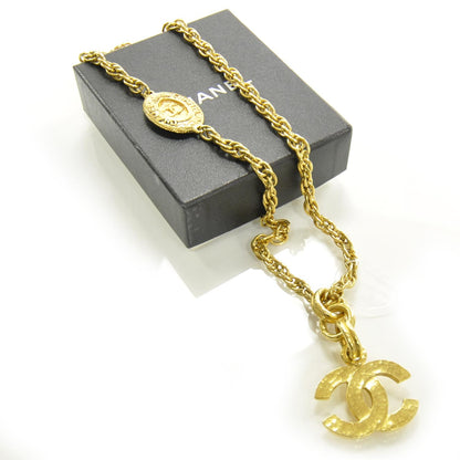 Chanel CC Long Necklace Gold 3 of 5