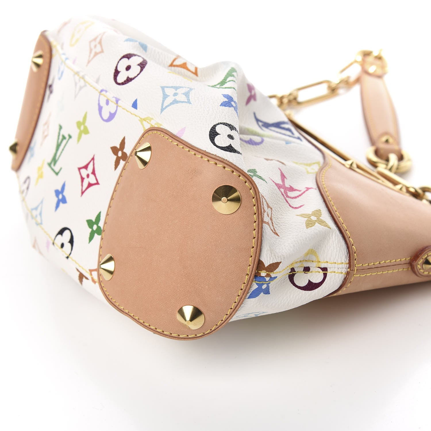 Louis Vuitton Monogram Multicolor Judy PM White 8 of 9