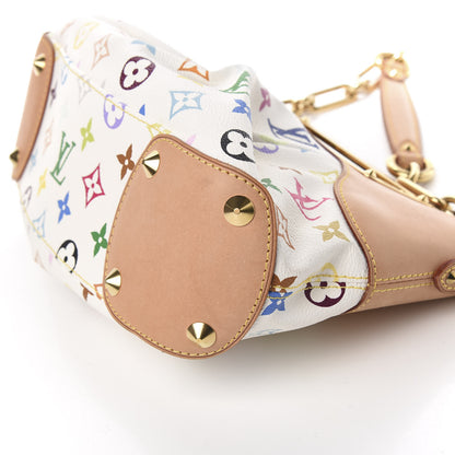 Louis Vuitton Monogram Multicolor Judy PM White 8 of 9