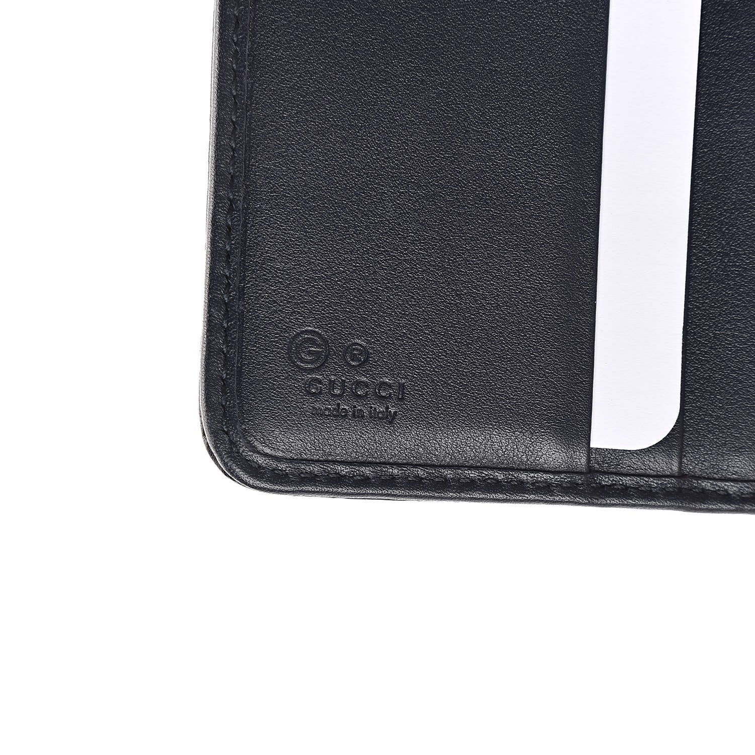 Gucci Microguccissima Compact Wallet Navy 6 of 6