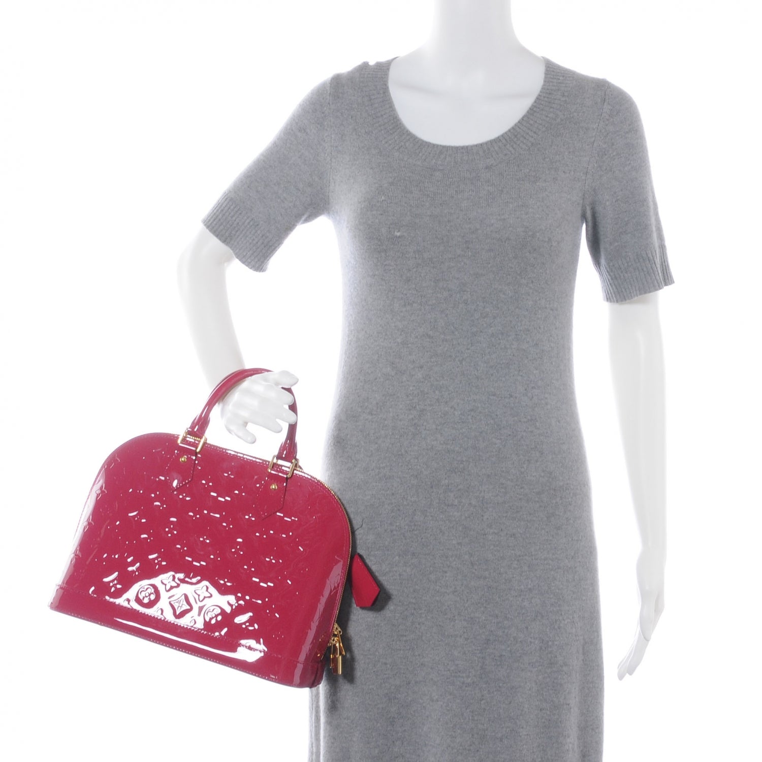 Louis Vuitton Vernis Alma PM Rose Indien 2 of 7