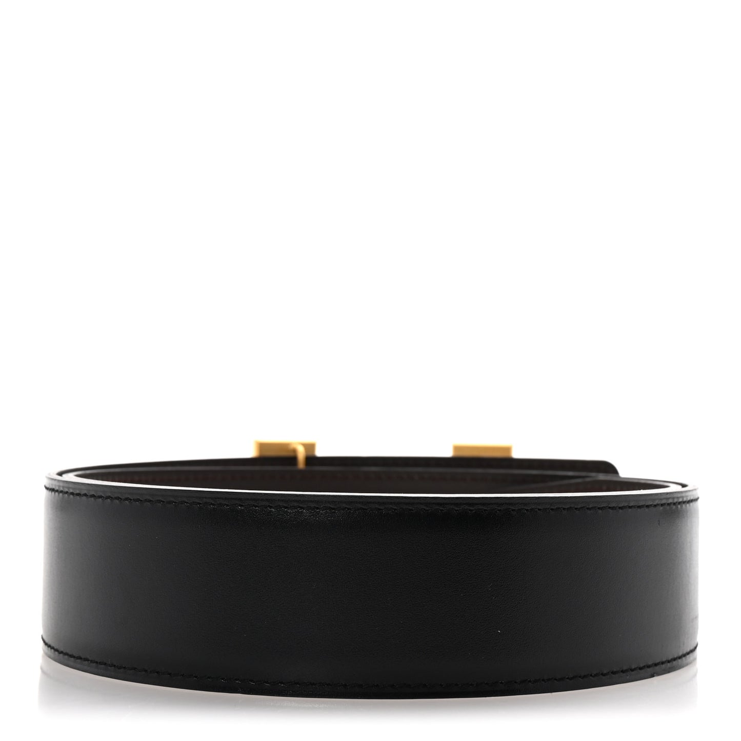 Box Tadelakt 42mm Constance 2 H Belt 85 34 Black Chocolate