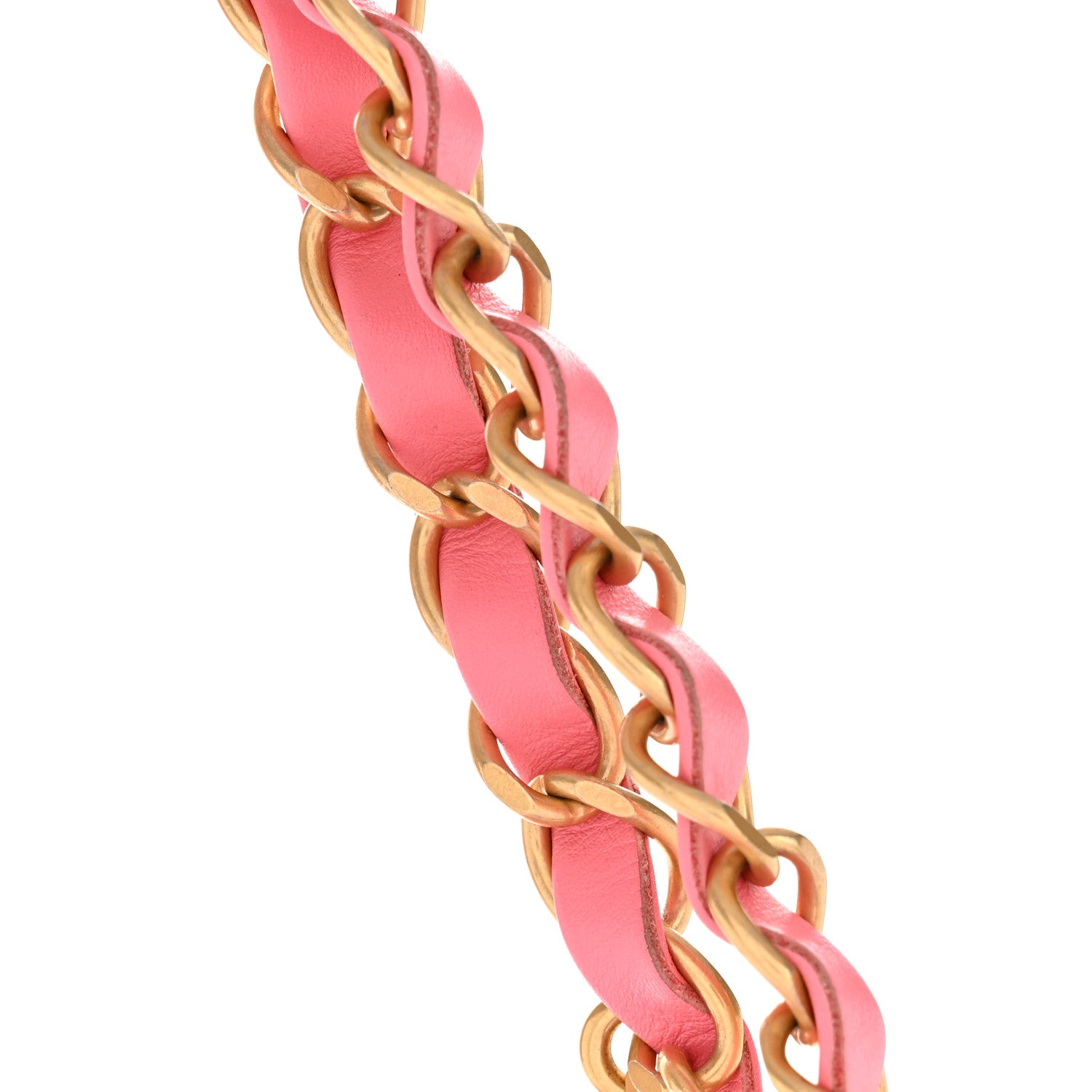 Chanel Shiny Calfskin Quilted Small Chanel 22 Coral Pink 1848062