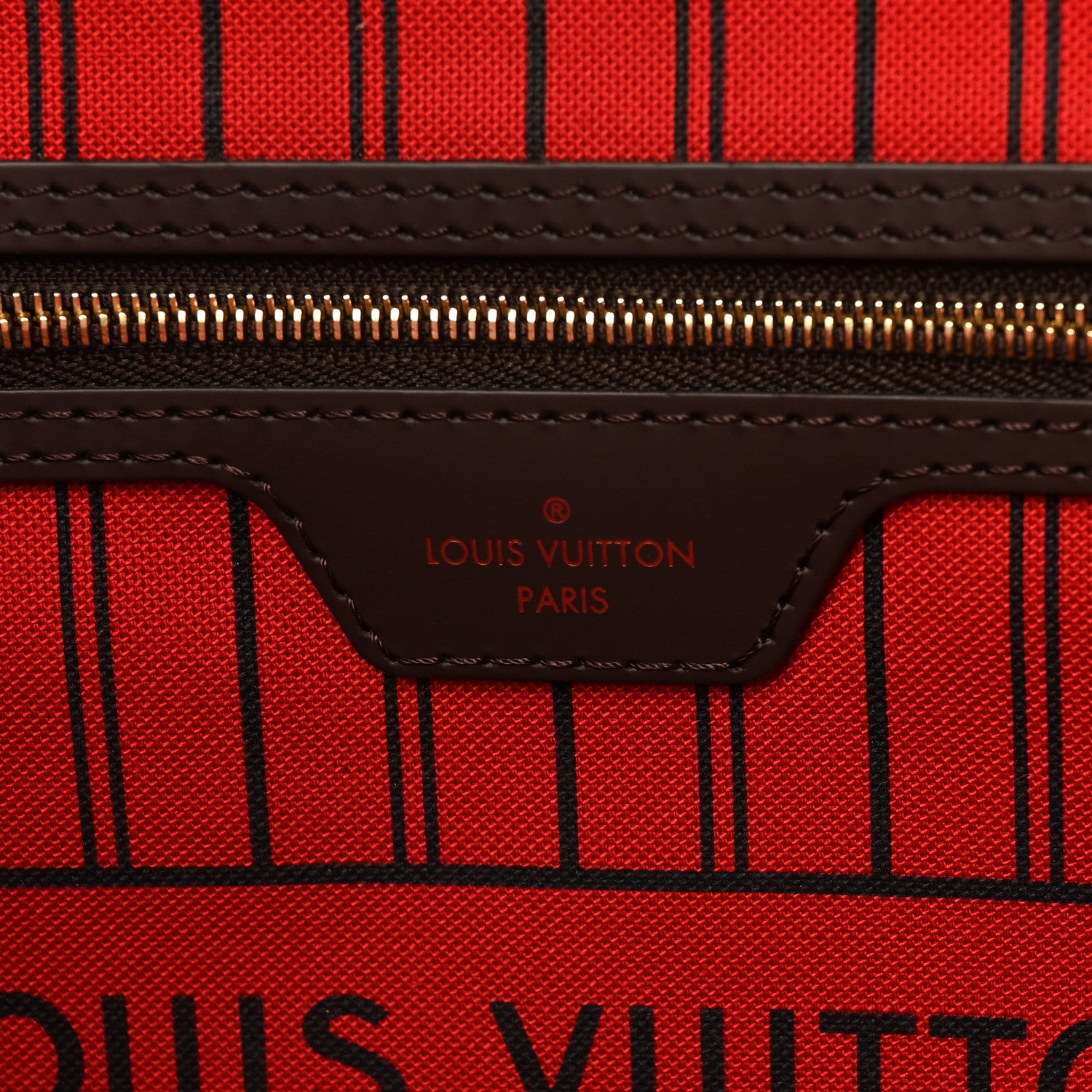 Louis Vuitton Damier Ebene Neverfull MM 7 of 10