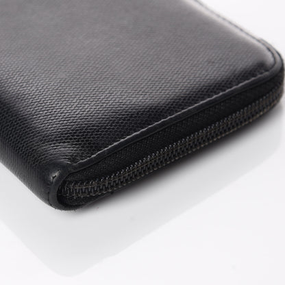 Chanel Grained Calfskin Large CC Zip Around Wallet Black 6 of 10